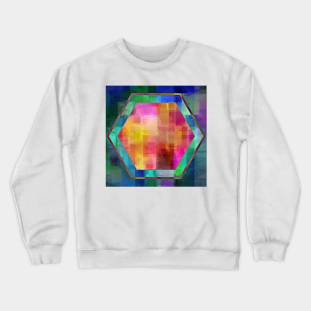 Honeycomb Crewneck Sweatshirt by DANAROPER